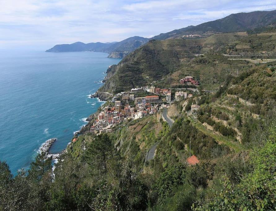Maison De Village Avec Piscine Au-Dessus Des Cinque Terre Madonna del Trezzo Bagian luar foto