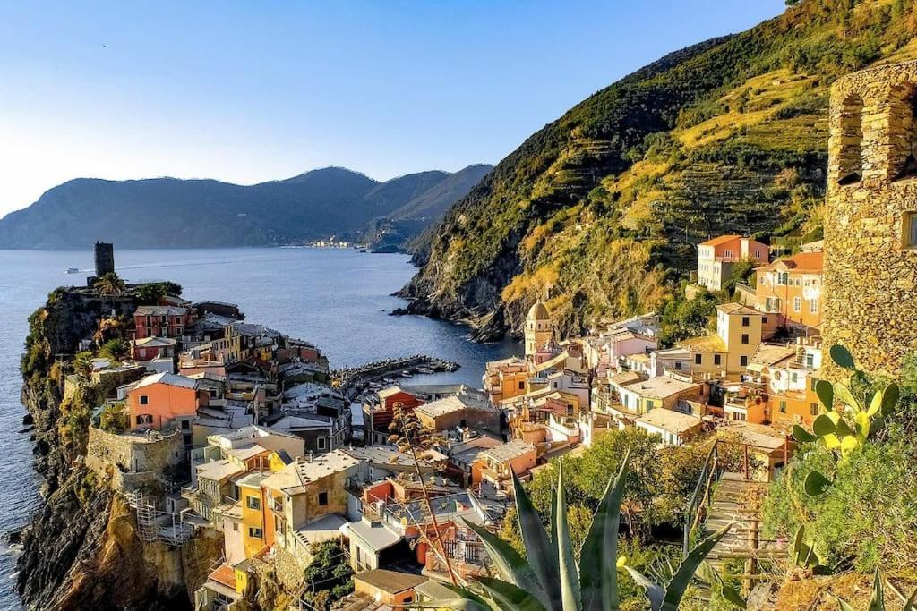 Maison De Village Avec Piscine Au-Dessus Des Cinque Terre Madonna del Trezzo Bagian luar foto